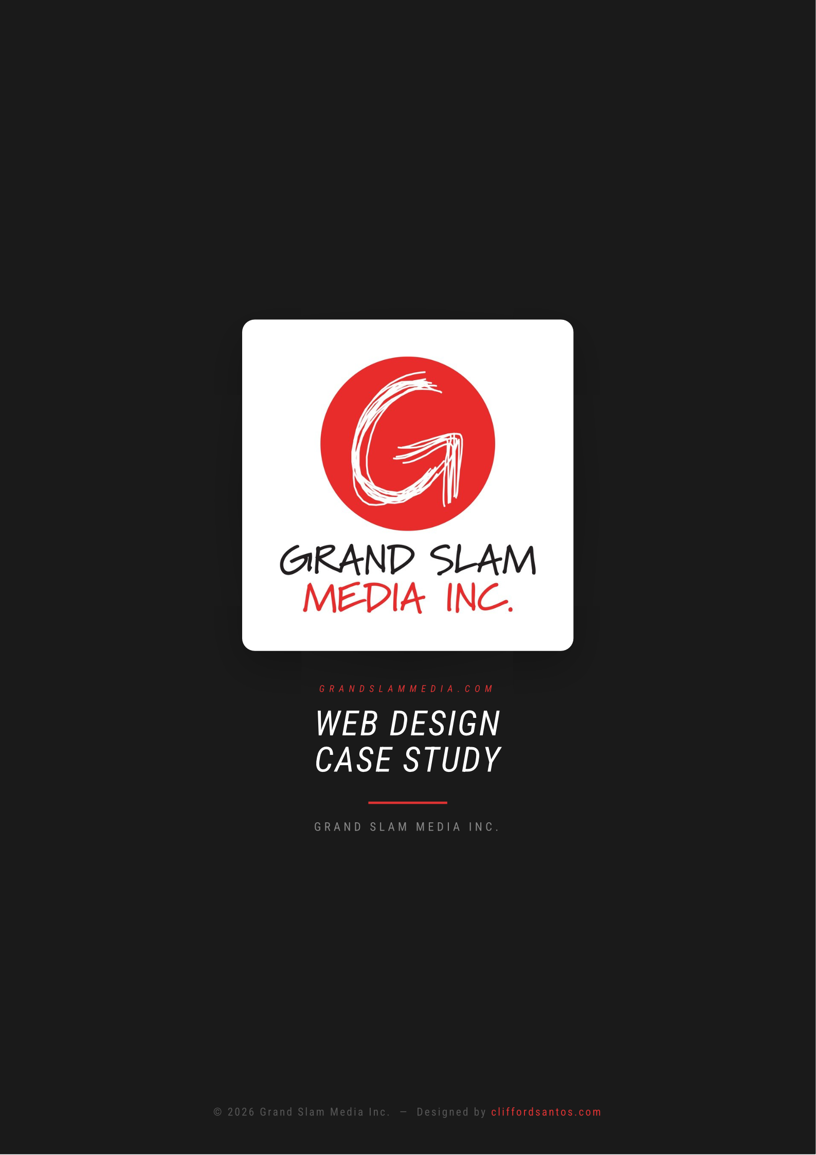Grand Slam Media Inc. Website